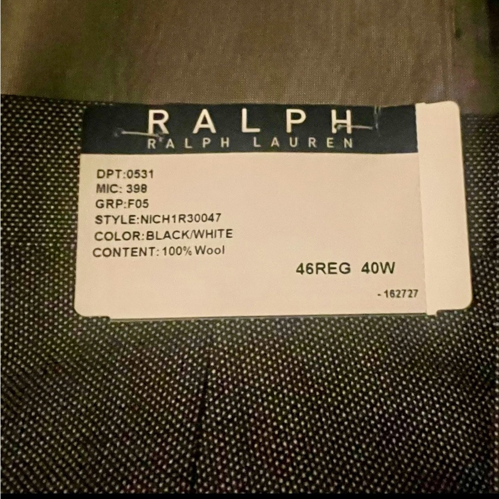Ralph Lauren Gray Suit Jacket NEW